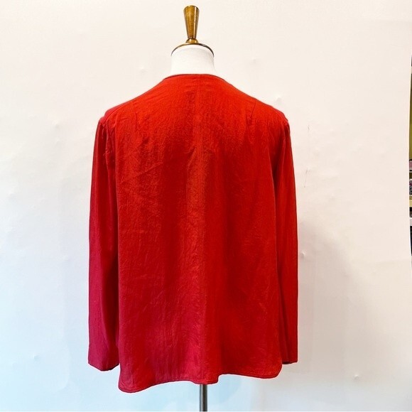 Rag & Bone Vanessa Top Jacket Red Zip Medium NEW NWT - Picture 7 of 12